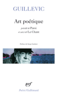 Couverture Art poétique/Paroi/Le chant ()