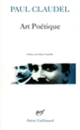 Couverture Art poétique (Paul Claudel)