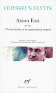 Couverture Axion Esti / L' Arbre lucide et la quatorzième beauté /Journal d'un invisible avril ()