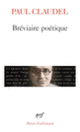 Couverture Bréviaire poétique (Paul Claudel)
