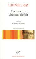 Couverture Comme un château défait/Syllabes de sable ()