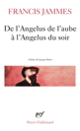 Couverture De l'Angelus de l'aube à l'Angelus du soir (Francis Jammes)