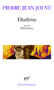 Couverture Diadème / Mélodrame (Pierre Jean Jouve)