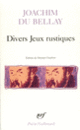 Couverture Divers Jeux rustiques (Joachim Du Bellay)