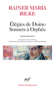 Couverture Élégies de Duino – Sonnets à Orphée et autres poèmes (Rainer Maria Rilke)