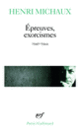 Couverture Épreuves, exorcismes (Henri Michaux)