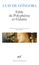 Couverture Fable de Polyphème et Galatée (Luis de Góngora)