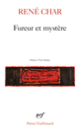 Couverture Fureur et mystère (René Char)