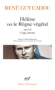 Couverture Hélène ou le Règne végétal / Usage interne (René Guy Cadou)