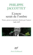 Couverture L'encre serait de l'ombre ()