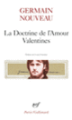 Couverture La Doctrine de l'Amour – Valentines – Dixains réalistes – Sonnets du Liban (Germain Nouveau)