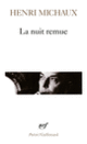 Couverture La Nuit remue (Henri Michaux)