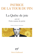 Couverture La Quête de joie / Petite somme de poésie ()