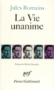Couverture La Vie unanime (Jules Romains)