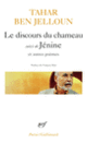 Couverture Le Discours du chameau/Jénine et autres poèmes (Tahar Ben Jelloun)