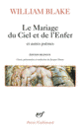 Couverture Le Mariage du Ciel et de l'Enfer et autres poèmes (William Blake)