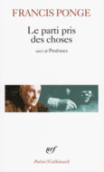 Couverture Le Parti pris des choses / Proêmes / Douze petits écrits ()
