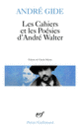 Couverture Les Cahiers et les Poésies d'André Walter (André Gide)