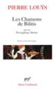 Couverture Les Chansons de Bilitis (Pierre Louÿs)