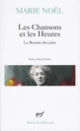 Couverture Les Chansons et les Heures – Le Rosaire des joies (Marie Noël)
