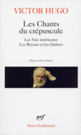 Couverture Les Chants du crépuscule – Les Voix intérieures – Les Rayons et les Ombres ()
