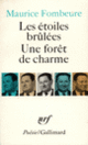Couverture Les étoiles brûlées – Une forêt de charme (Maurice Fombeure)
