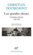 Couverture Les grandes choses ()