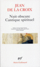 Couverture Nuit obscure – Cantique spirituel et autres poèmes ( Jean de la Croix)