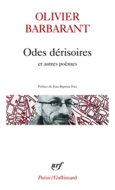 Couverture Odes dérisoires et autres poèmes ()