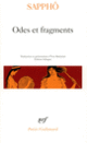 Couverture Odes et fragments ( Sapphô)