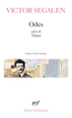 Couverture Odes / Thibet (Victor Segalen)
