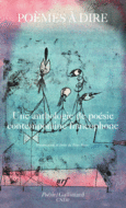 Couverture Poèmes à dire (,Zéno Bianu,Collectif(s) Collectif(s))