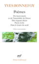 Couverture Poèmes (Yves Bonnefoy)