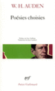 Couverture Poésies choisies (Wystan Hugh Auden)