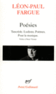 Couverture Poésies (Léon-Paul Fargue)