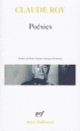 Couverture Poésies (Claude Roy)