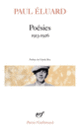 Couverture Poésies (Paul Éluard)