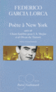 Couverture Poète à New York / Chant funèbre pour I.S. Mejias / Divan du Tamarit (Federico García Lorca)