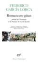 Couverture Romancero gitan précédé de Chansons et de Poème du Cante Jondo (Federico García Lorca)