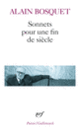 Couverture Sonnets pour une fin de siècle (Alain Bosquet)