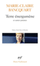 Couverture Terre énergumène/Dans le feuilletage de la terre/Verticale du secret (Marie-Claire Bancquart)