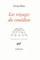 Couverture Les voyages du comédien (Georges Banu)