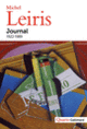 Couverture Journal (Michel Leiris)