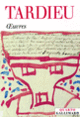 Couverture Œuvres (Jean Tardieu) Couverture Œuvres (Jean Tardieu)