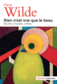 Couverture Rien n'est vrai que le beau (Oscar Wilde)