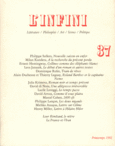 Couverture L'Infini ()