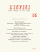 Couverture L'Infini (Collectif(s) Collectif(s))