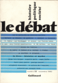 Couverture Le Débat ()