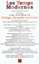Couverture Les Temps Modernes (Collectif(s) Collectif(s))