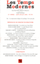 Couverture Les Temps Modernes (Collectif(s) Collectif(s))
